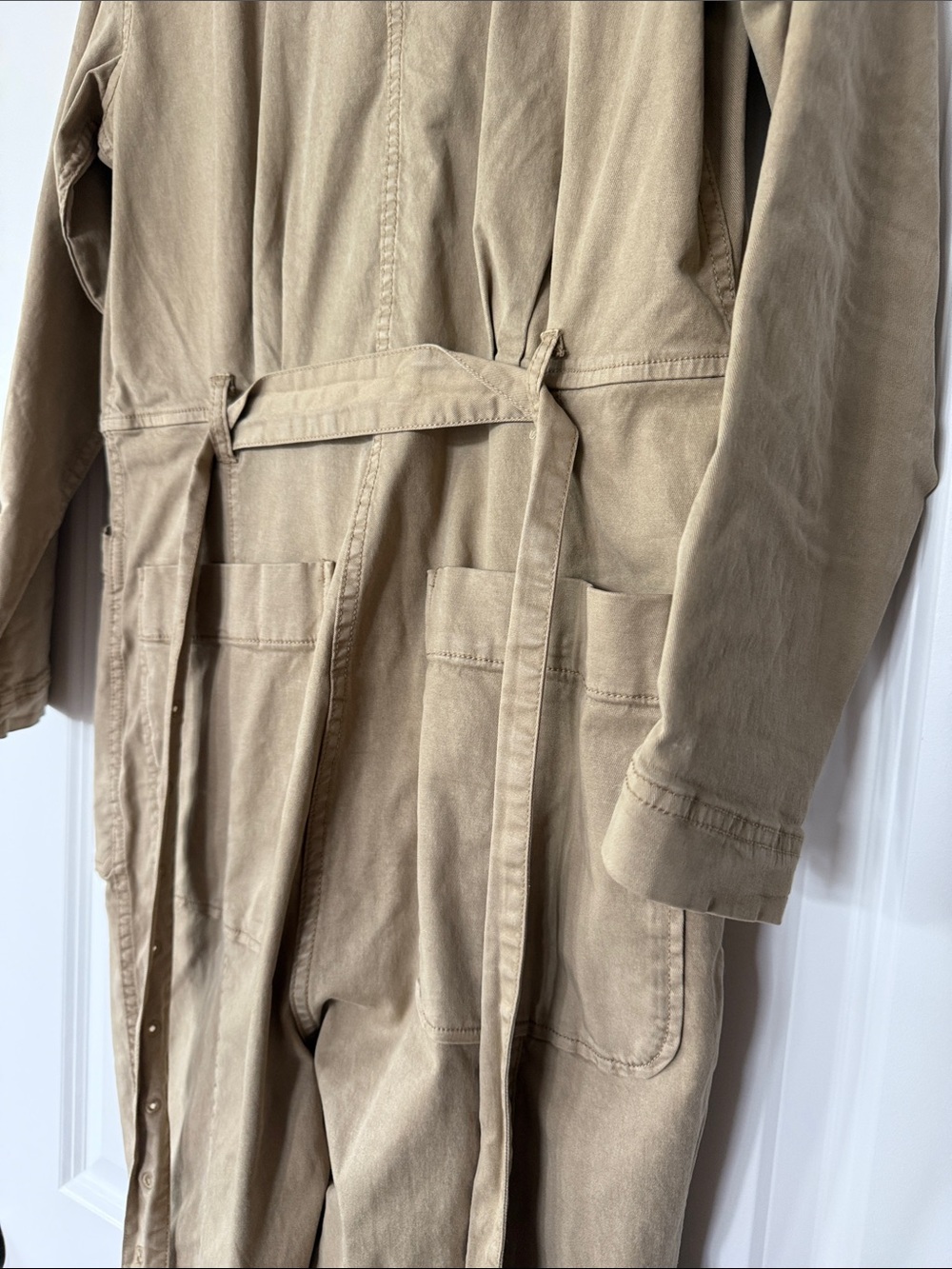 Alex Mill Tan Utility Jumpsuit - Picture 7 of 7